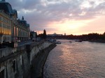 Crpuscule sur la Seine