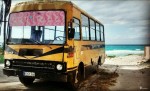 Buses escolares (Varadero, Cuba)