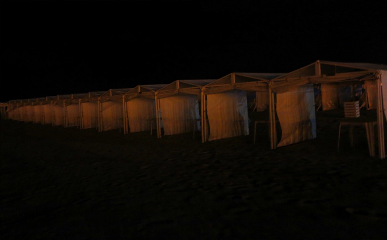 "playa nocturna" de Vernica Dana