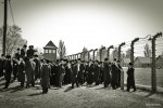 Acto frente a Auschwitz  Birkenau