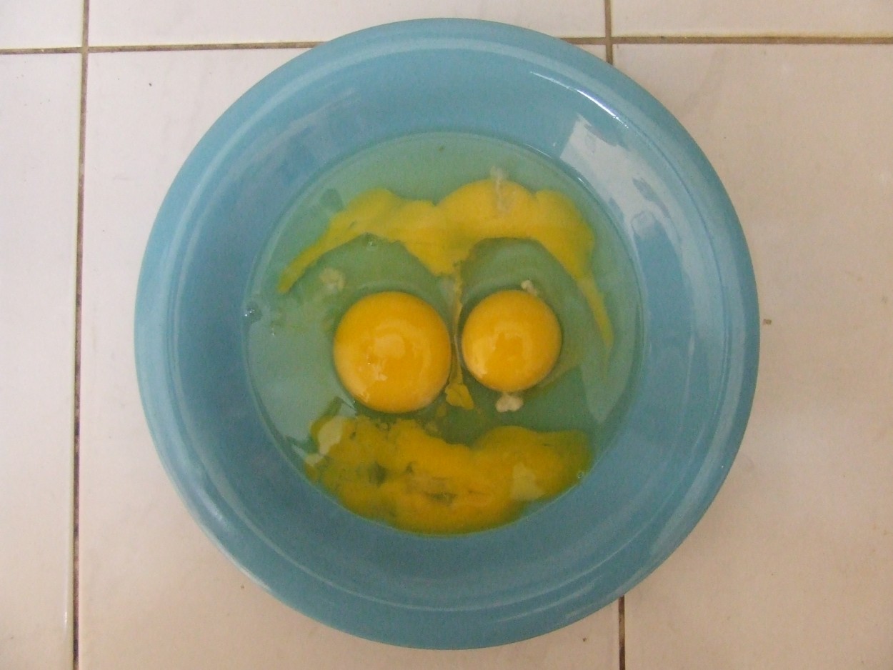 "Ultima sonrisa de los huevos" de Oscar Alonso Vazquez