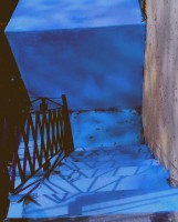 Escalerita azul
