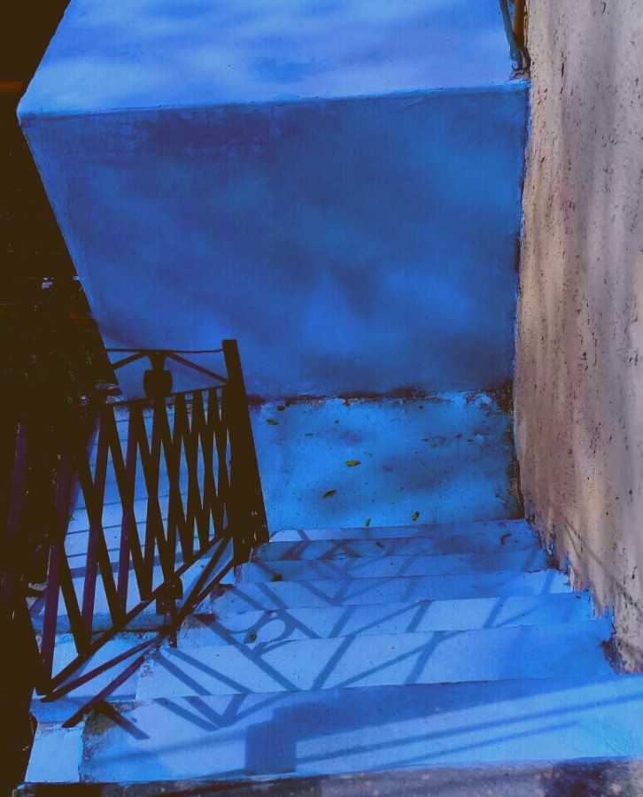 "Escalerita azul" de Roberto Guillermo Hagemann