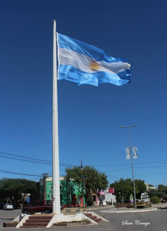 "Es la Bandera , de la Patria Mia ..." de Sara Nelida Cornejo