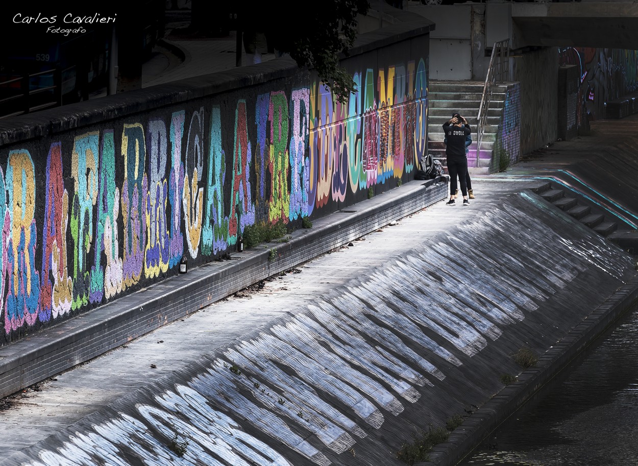 "Grafittis en Malaga" de Carlos Cavalieri