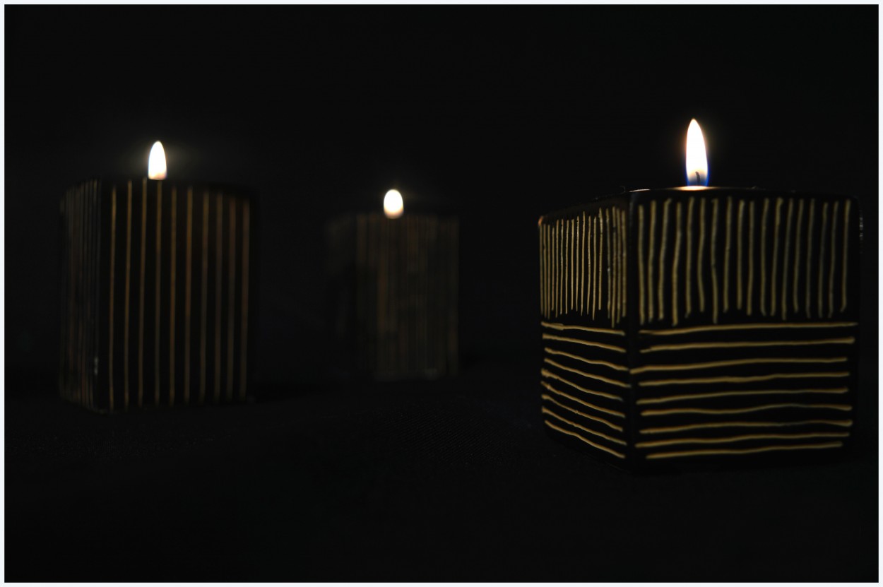 "Tres velas" de Mara Eugenia Hernndez