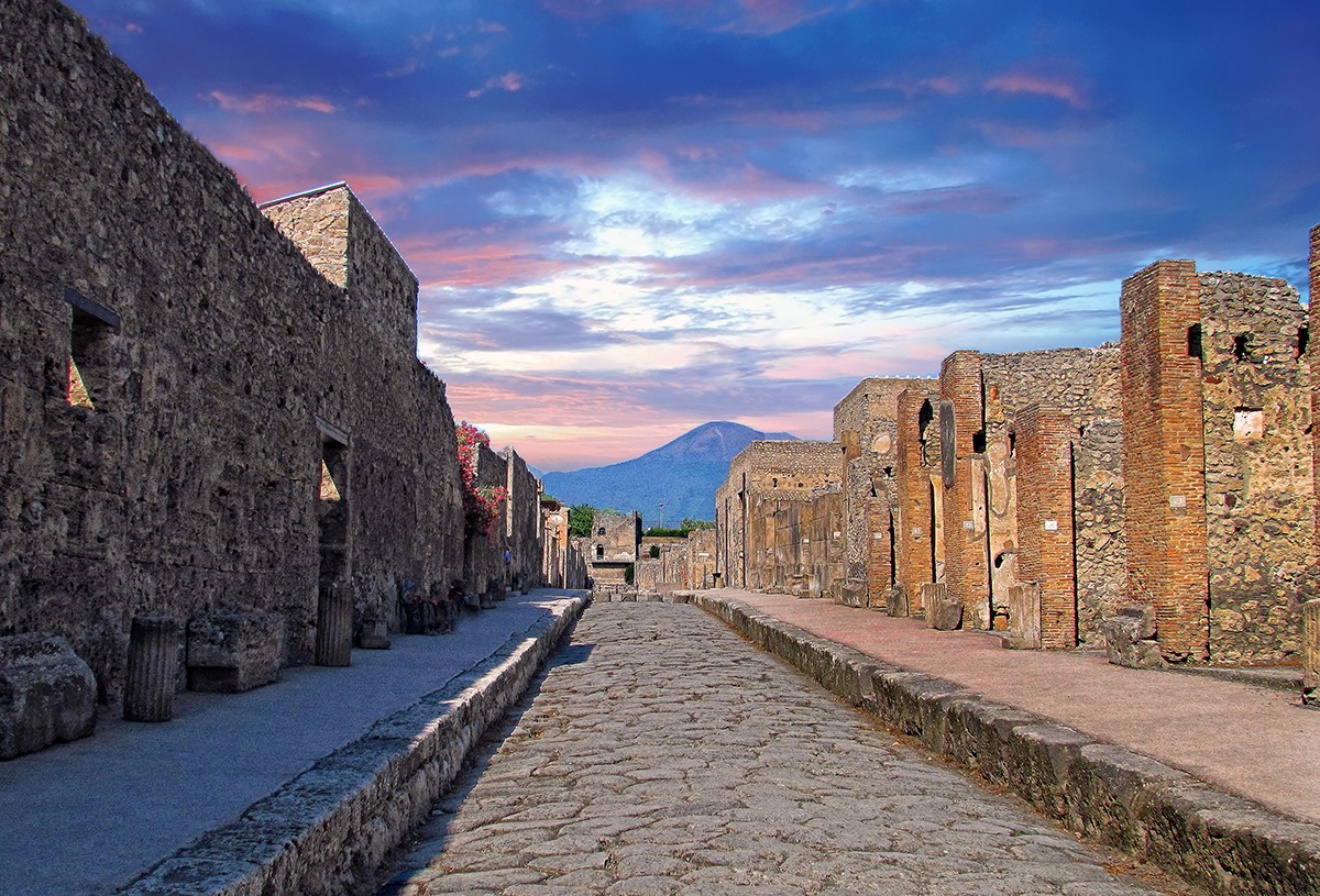 "Ruinas de Pompeya, Italia" de Manuel Raul Pantin Rivero