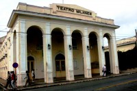 La majestuosidad del Teatro Milanés, Cuba