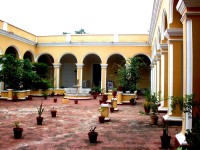 Patios interiores coloniales de Trinidad, Cuba