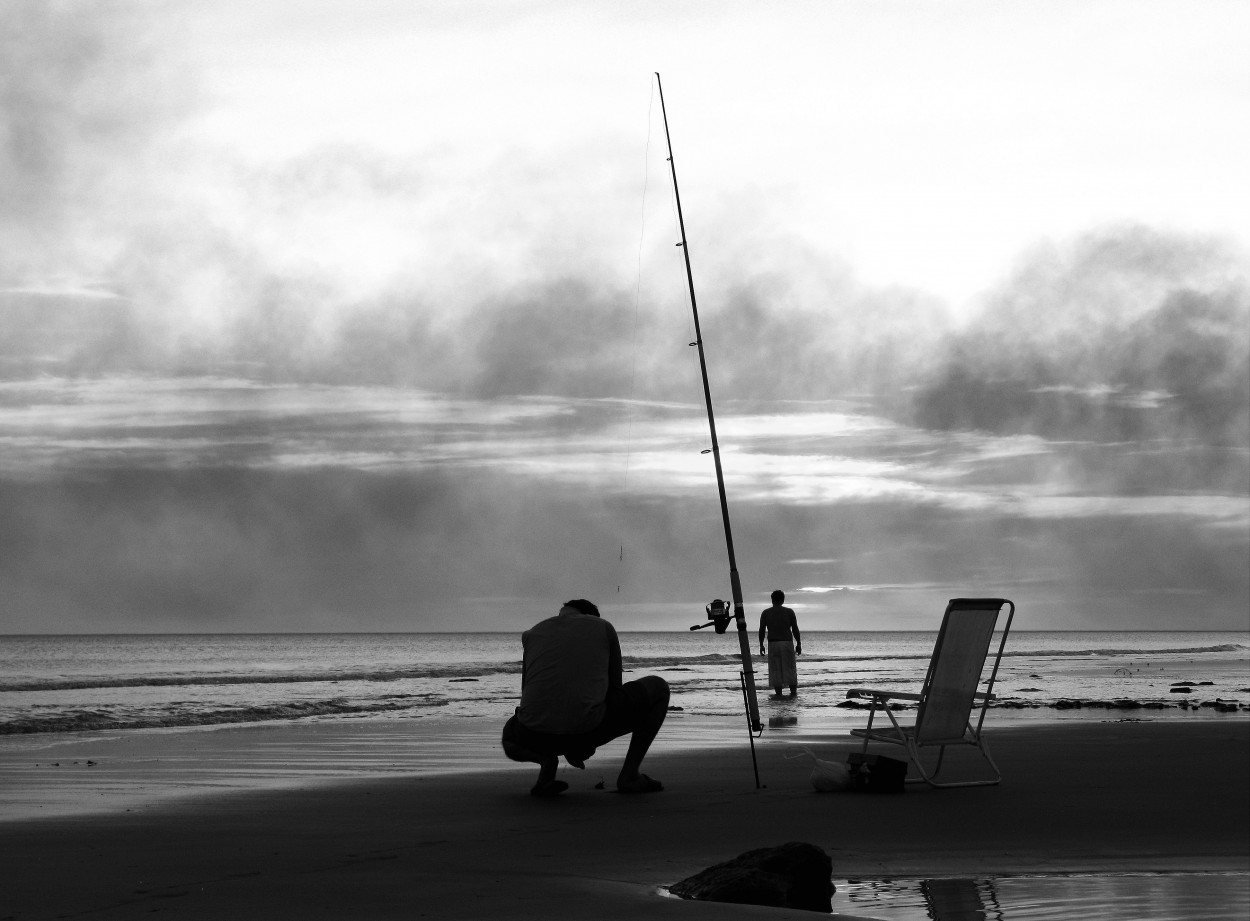 "Pesca en soledad" de Jorge Zanguitu Fernandez