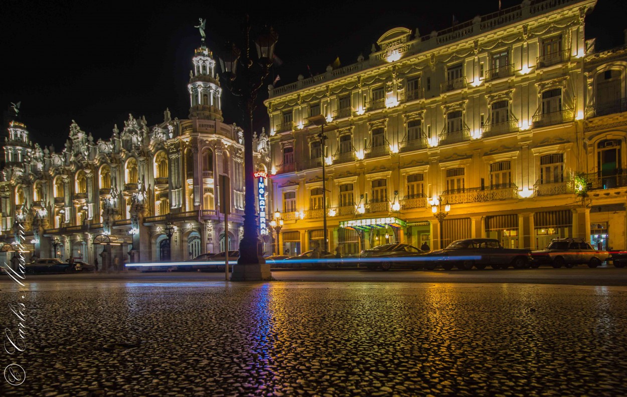 "Hotel Inglaterra y Teatro Alonso (La Habana)" de Carlos Mascioni