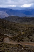 camino al cerro Pircas provincia de San Juan