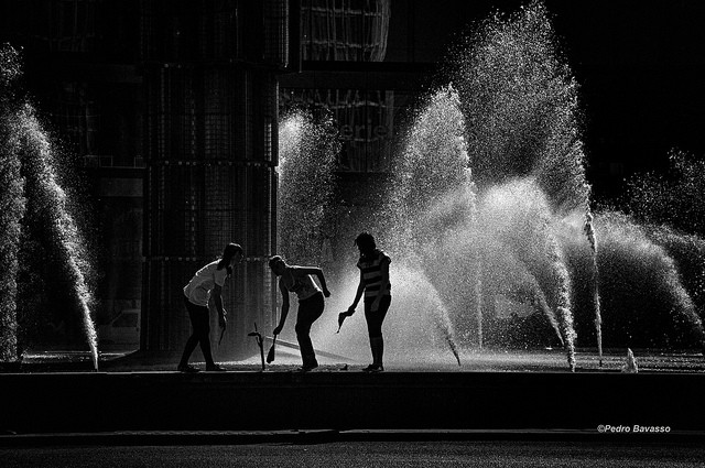 "La fuente..." de Pedro Bavasso