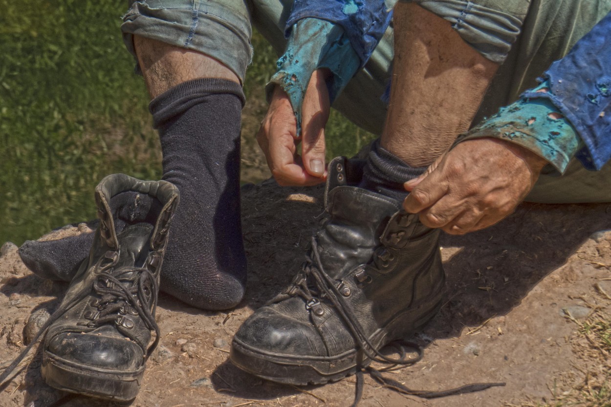 "`Las botas del mendigo`" de Iris Elizabeth Scotto