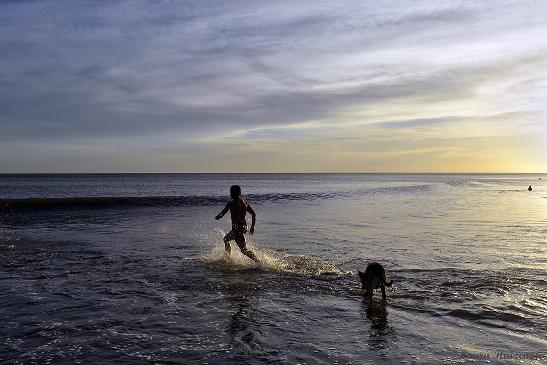 "El perro, el hombre y el mar" de Laura Noem Huizenga