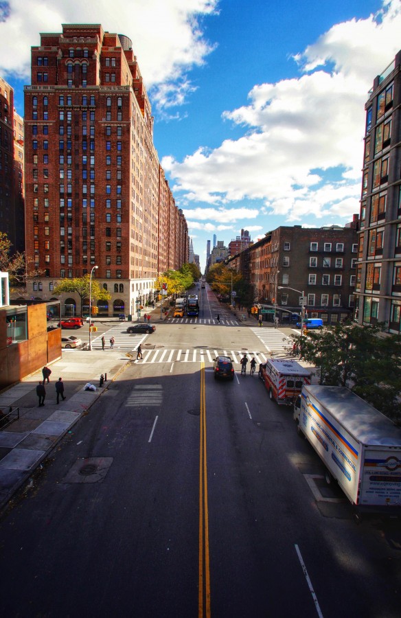 "La ciudad desde el Highline" de Patricio Iglesias