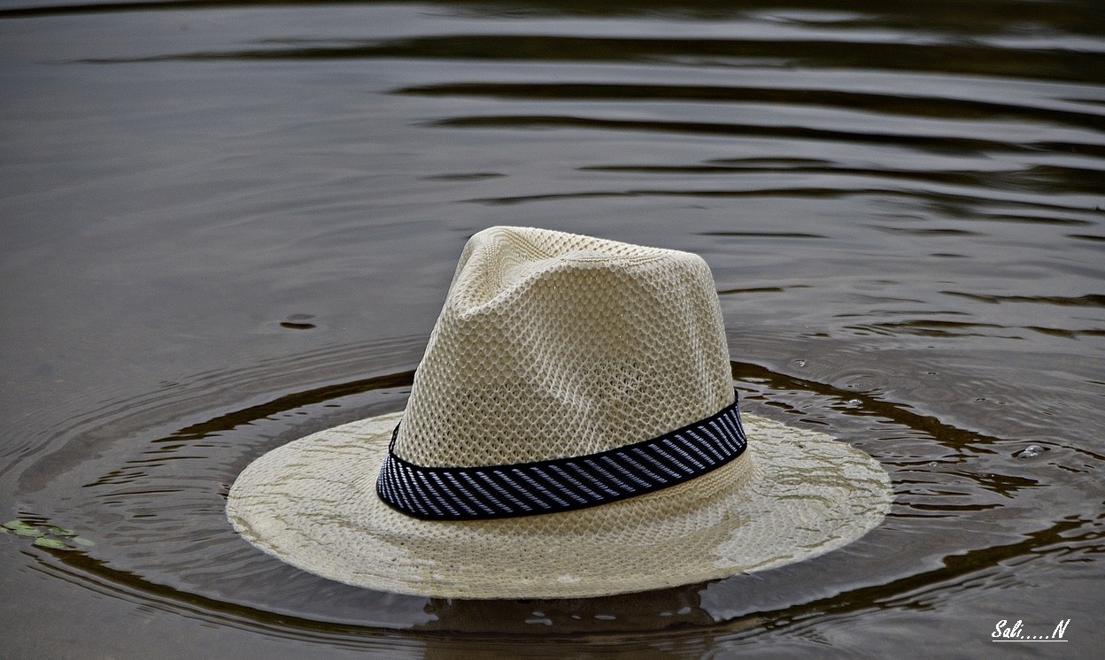 "sombrero al agua" de Ramon Salinas
