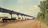 conxion al nuevo puente sobre el rio Uruguay