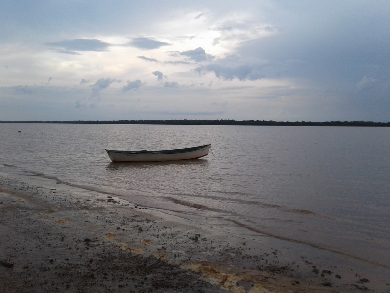 "Barca esperando la tormenta" de Amelia Pascuali de Dios