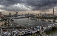 tormenta en El Cairo