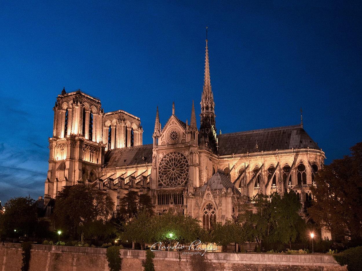 "Notre-Dame, Paris. Francia" de Claudio Pringles