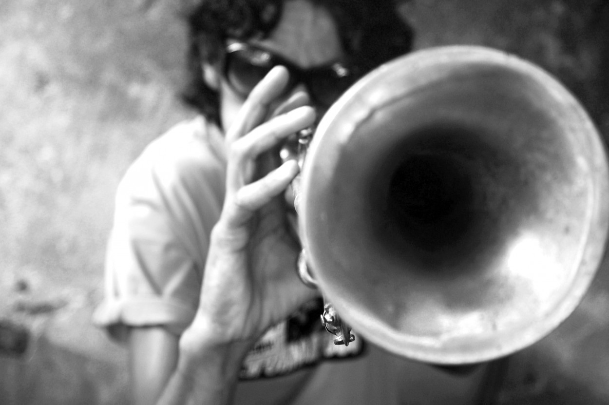 "El regreso del trompetista" de Javier Andrade