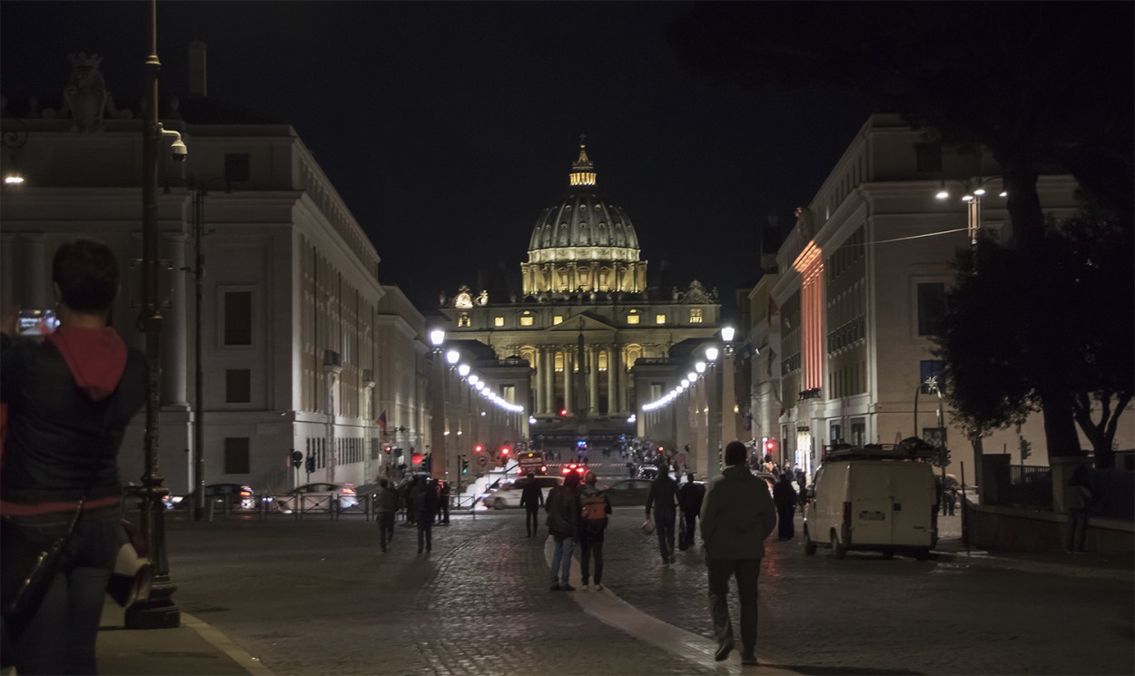 "noche en Roma" de Edith Polverini