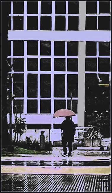 "Llueve en la Ciudad" de Ruben Perea