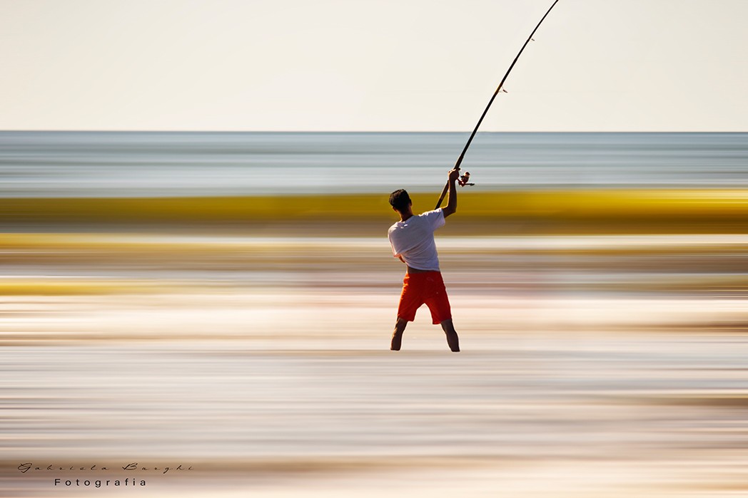 "Pescador" de Gabriela Burghi