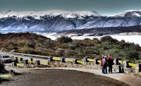 Camino al Perito Moreno