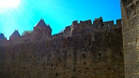 Almenas en Carcassonne