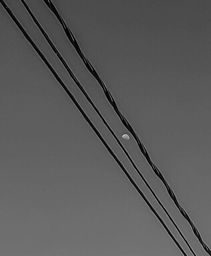 "Luna entre cables" de Roberto Guillermo Hagemann