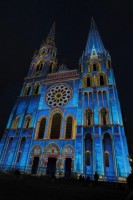 Chartres iluminado.....