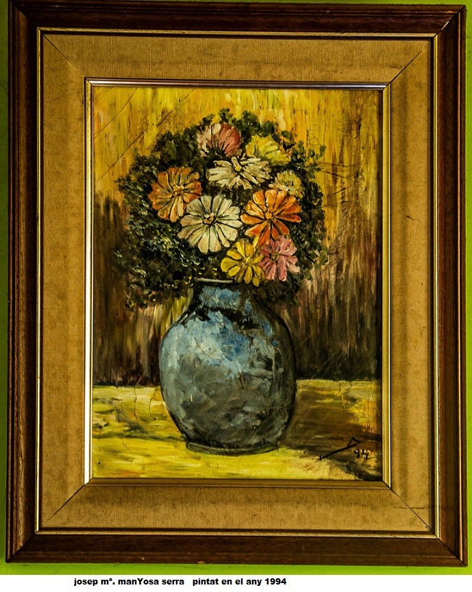 "Flors pintades 1994" de Josep Maria Maosa Serra