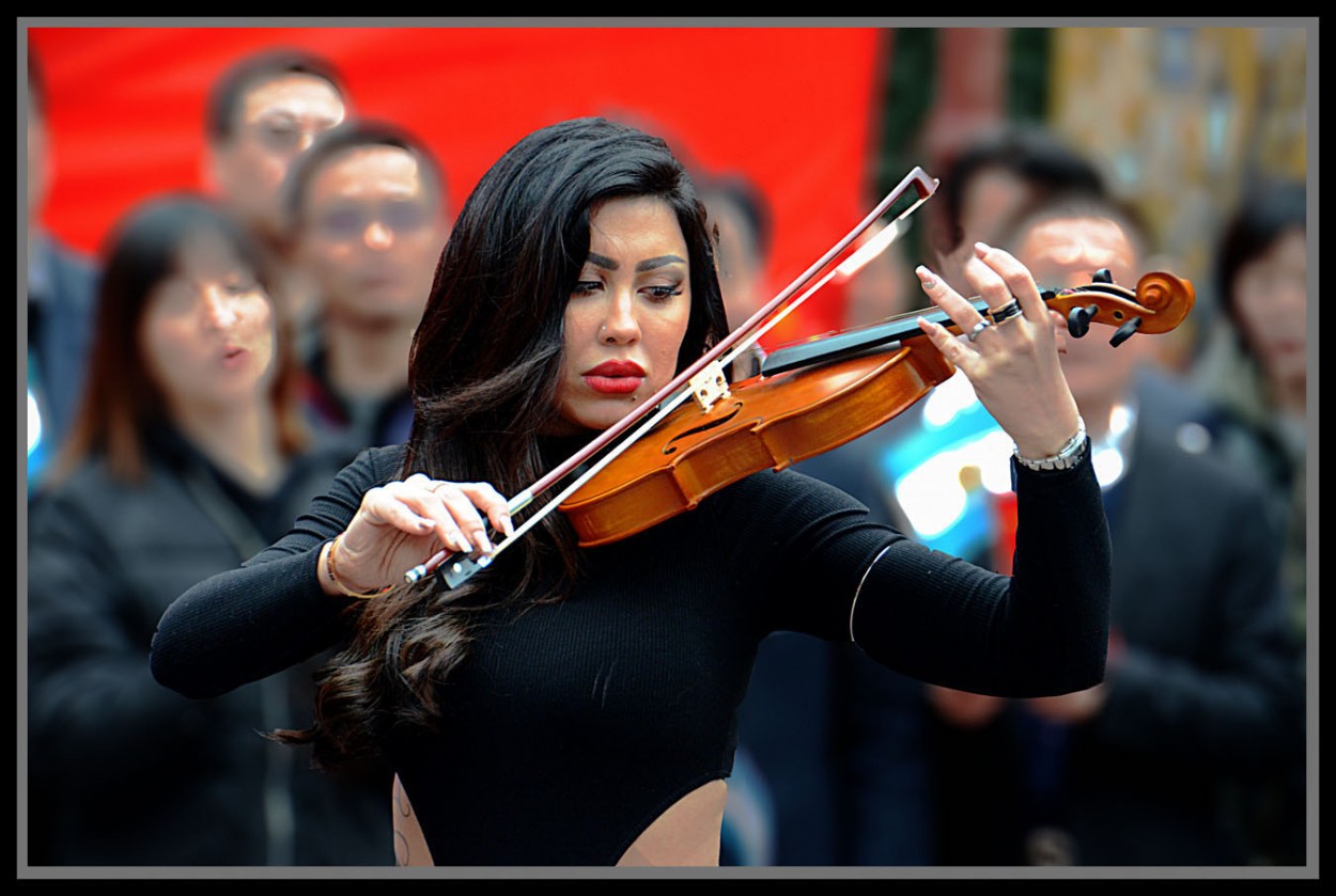 "Violinista" de Jorge Vicente Molinari