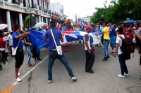 Ceremonia de la bandera, Cuba