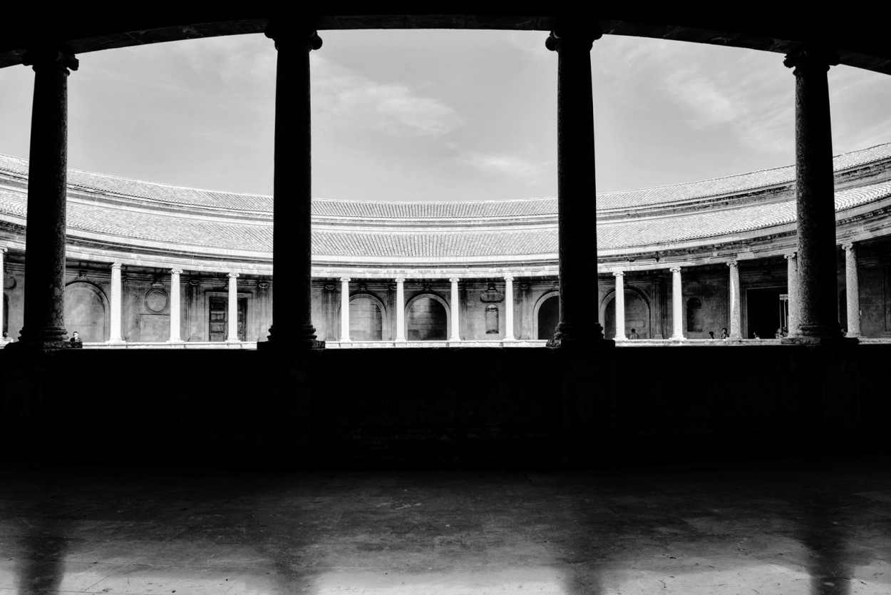 "**Palacio de Carlos -V- ...La Alhambra**" de Antonio Snchez Gamas (cuky A. S. G. )