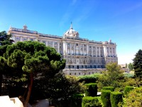 El Palacio Real, Madrid.