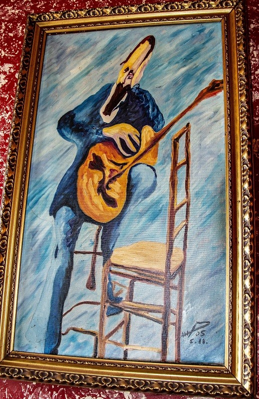 "El guitarrista" de Josep Maria Maosa Serra