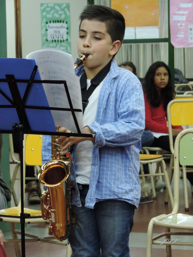 "Pequeo Saxofonista" de Jorge Vargas