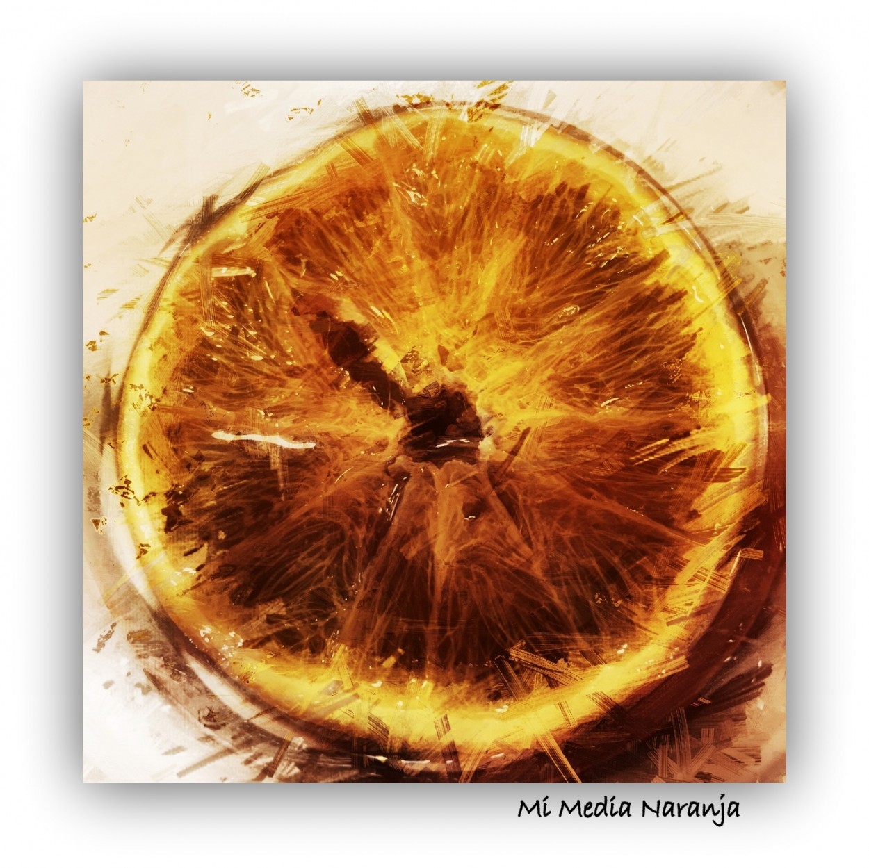 "Mi media naranja" de Luis Alberto Bellini