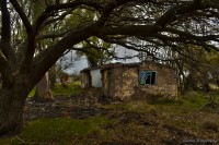Viejo rancho abandonado