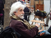 Artista que mira de reojo (Montmartre 6)