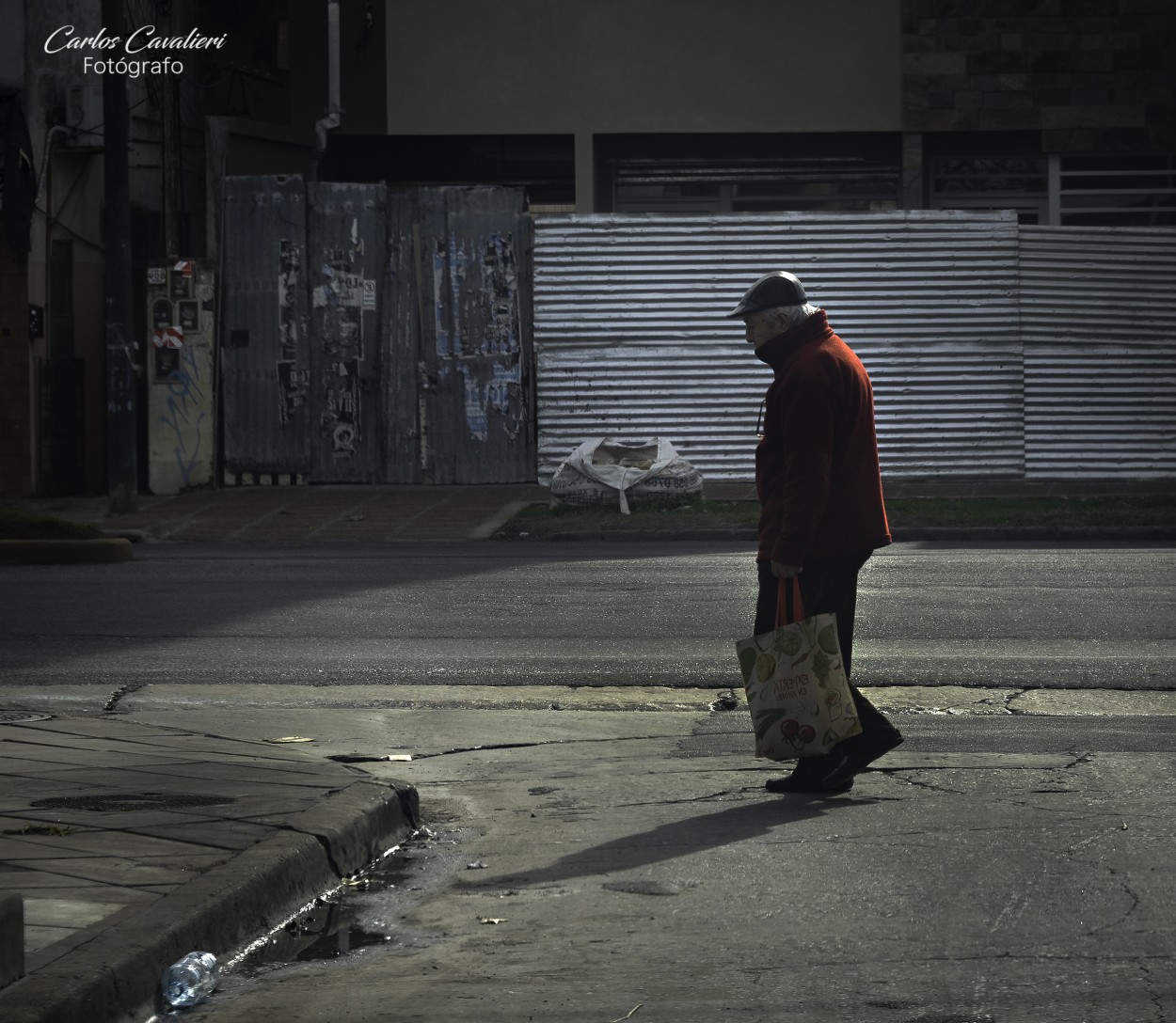 "Caminando en soledad..." de Carlos Cavalieri