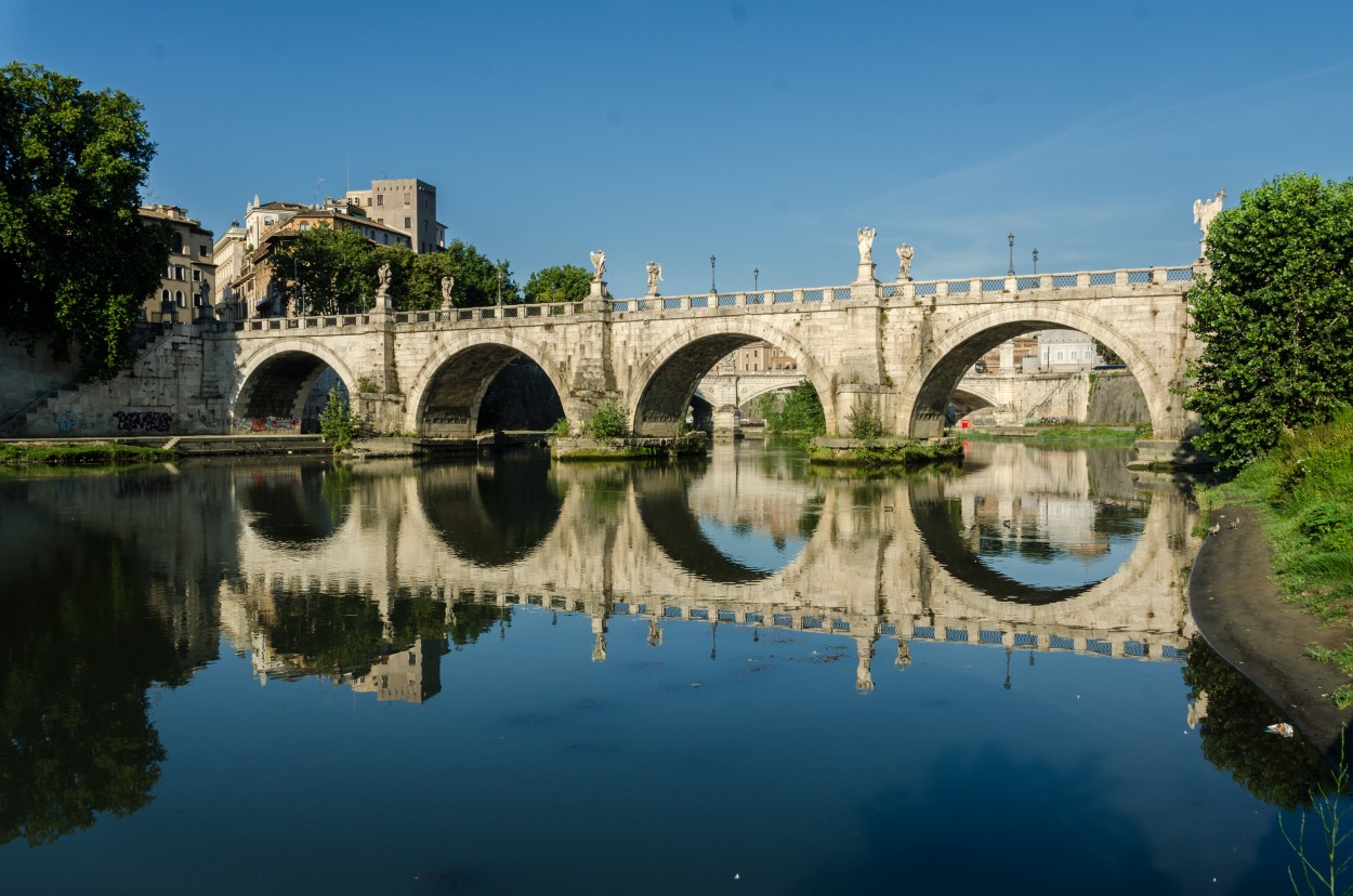 "Ponte Sant`Angelo 2 - Roma" de Marcelo Melideo