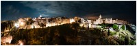 Noche en Gravina in Puglia-Italia