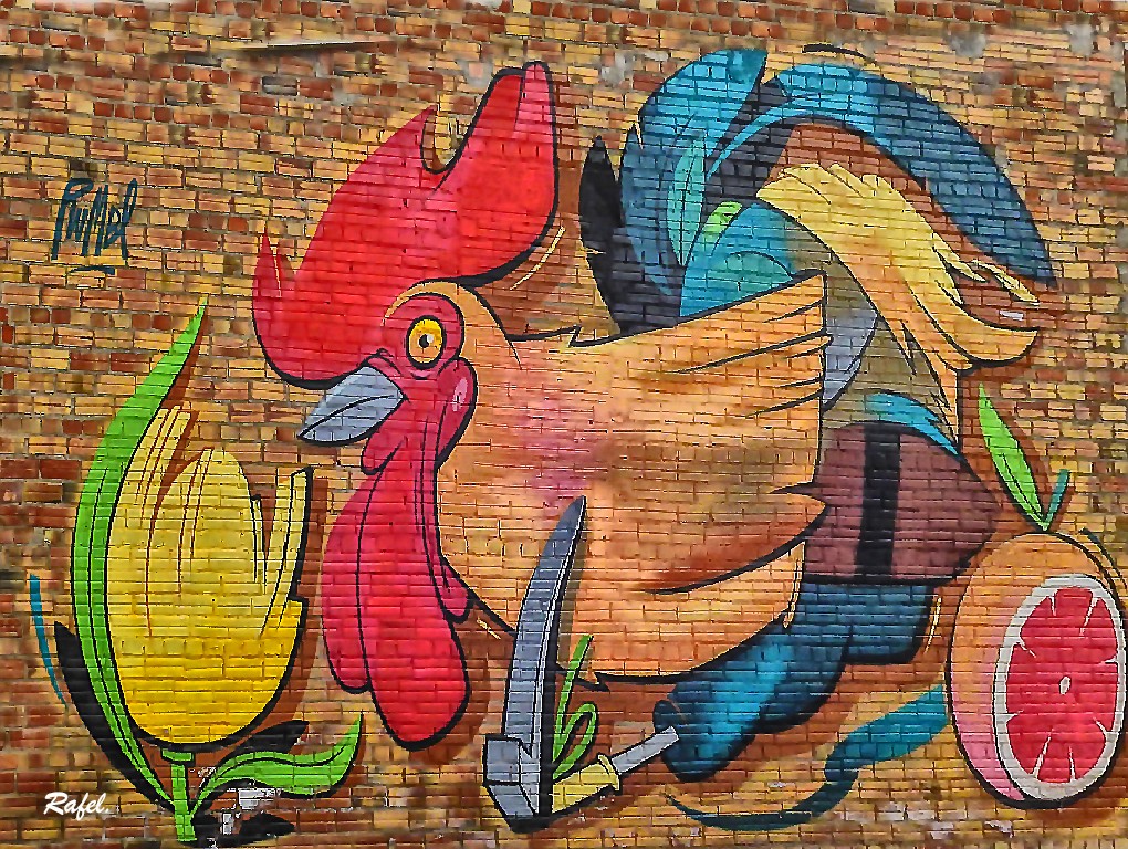 "Graffiti.muy ajustado" de Rafael Serrano Arguedas