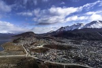 La Ciudad de Ushuaia desde arriba...