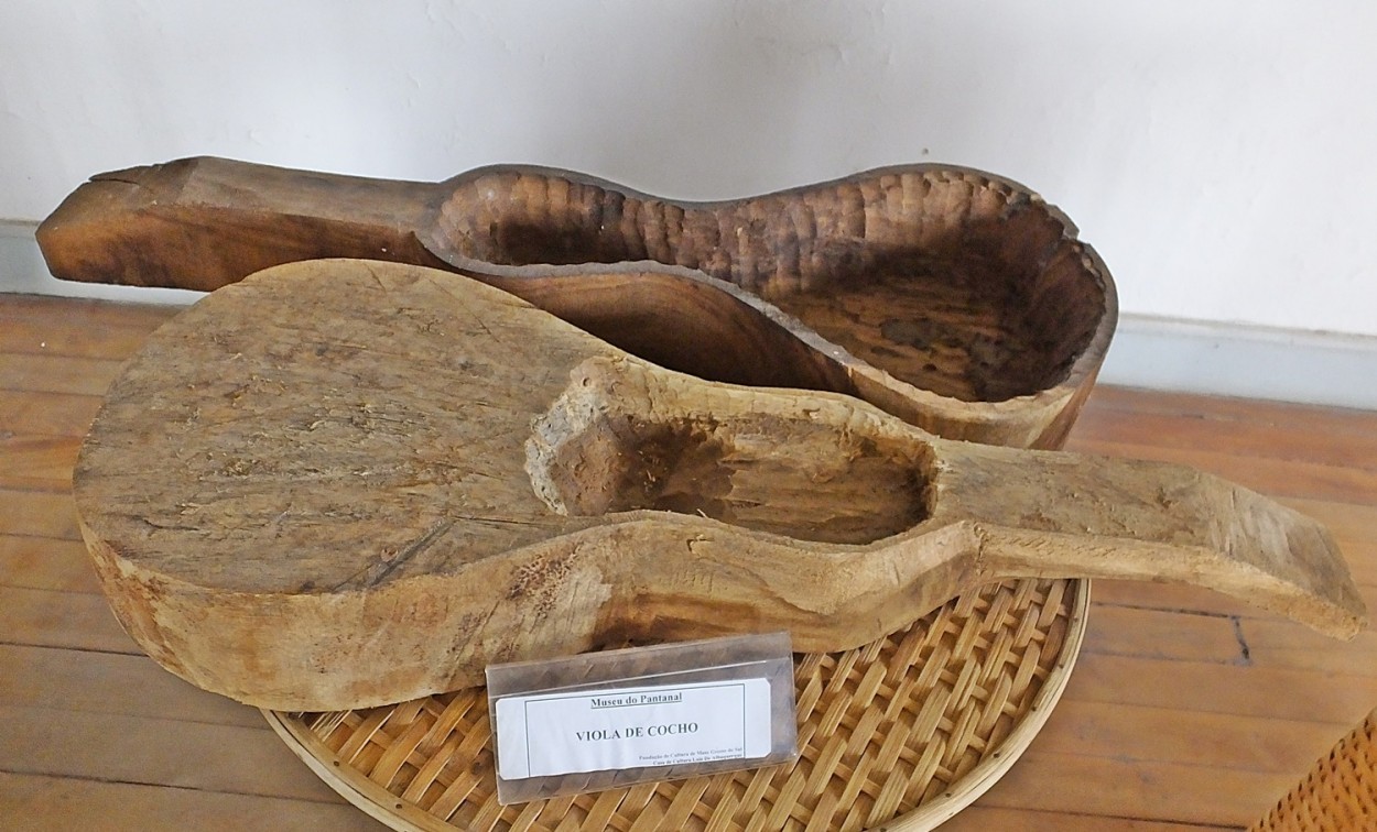 "A viola da cocho, uma tradio no pantanal,M.S." de Decio Badari