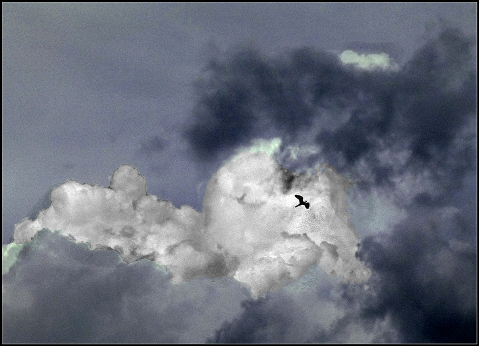"El retozar de unas nubes" de Ruben Perea